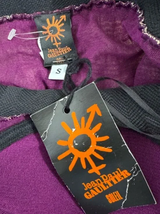 Jean Paul Gaultier Multicolor Patchwork Mini Dress - Yellow, Green, Red, Black - Picture 8 of 8